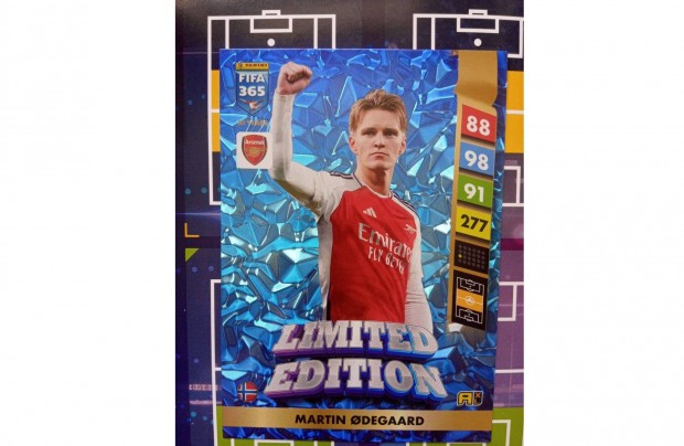 Panini FIFA 365 Adrenalyn 2025 Odegaard XXL Limited krtya