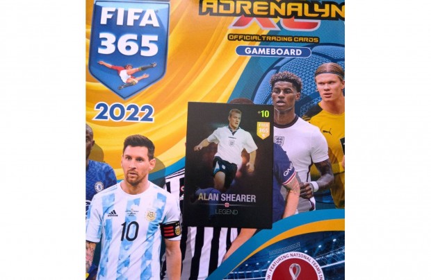 Panini FIFA 365 Adrenalyn Alan Shearer Legend krtya