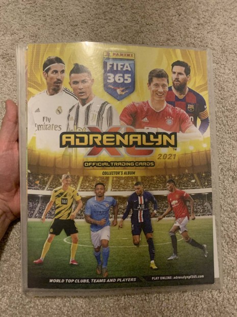 Panini FIFA 365 Adrenalyn XL 2021 focis krtya gyjtemny