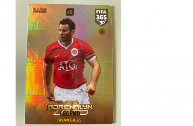 Panini FIFA 365 focis krtya Ryan Giggs 2018