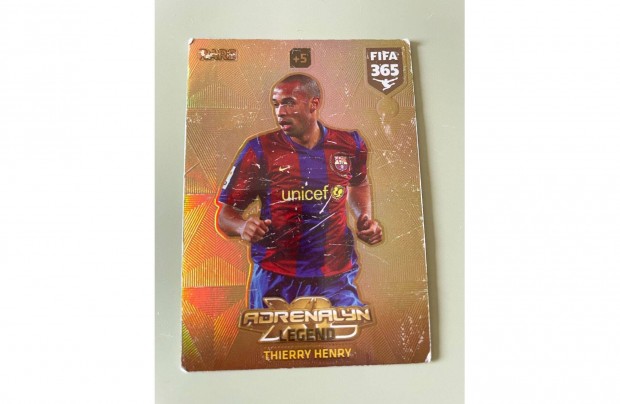 Panini FIFA 365 focis krtya, Legend, Thierry Henry 2018