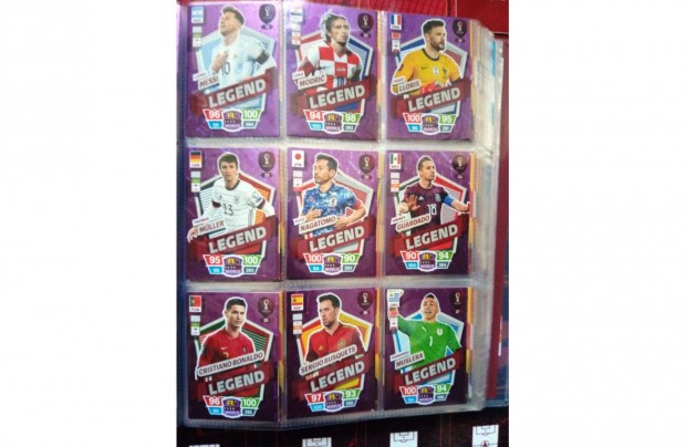 Panini FIFA World Cup Qatar 2022 Adrenalyn Legend kártya