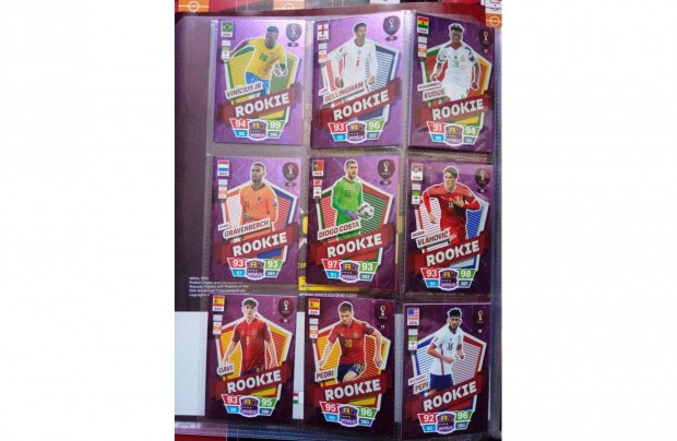 Panini FIFA World Cup Qatar 2022 Adrenalyn Rookie kártya