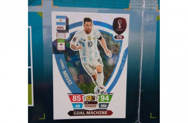 Panini FIFA World Cup Qatar 2022 Goal Machine Messi focis krtya