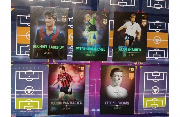 Panini Fifa 365 2015 Legend krtya teljes sor