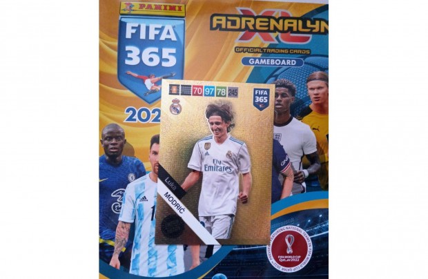 Panini Fifa 365 2018-2019 Modric (Real Madrid) XXL Limited krtya