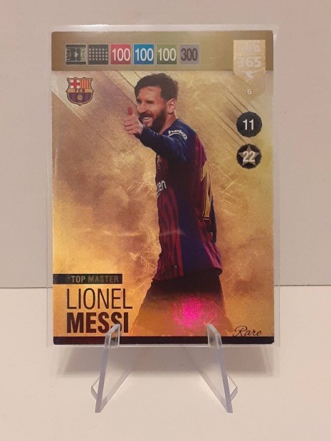 Panini Fifa 365 2019 Messi top master krtya