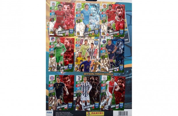 Panini Fifa 365 2022 Adrenalyn Top Master focis krtya