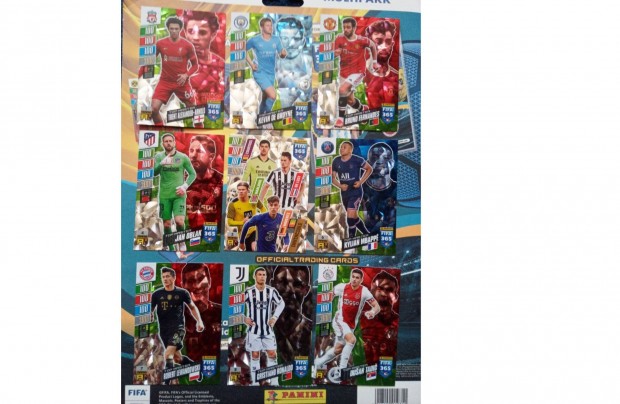 Panini Fifa 365 2022 Adrenalyn Top Master krtya