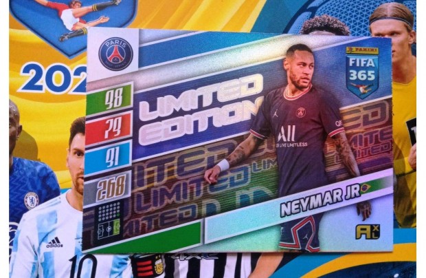 Panini Fifa 365 2022 Adrenalyn Update Neymar XXL Limited focis krtya