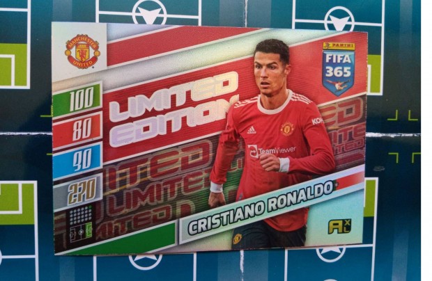 Panini Fifa 365 2022 Adrenalyn Update Ronaldo XXL Limited krtya