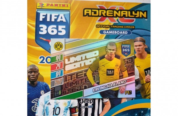 Panini Fifa 365 2022 Update Haaland Dortmund XXL Limited focis krtya