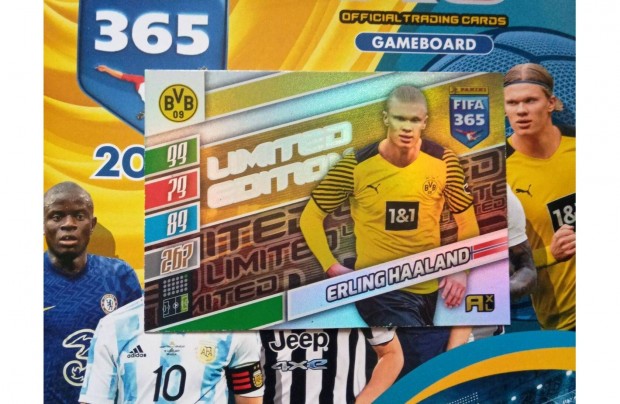 Panini Fifa 365 2022 Update Haaland Dortmund XXL Limited krtya