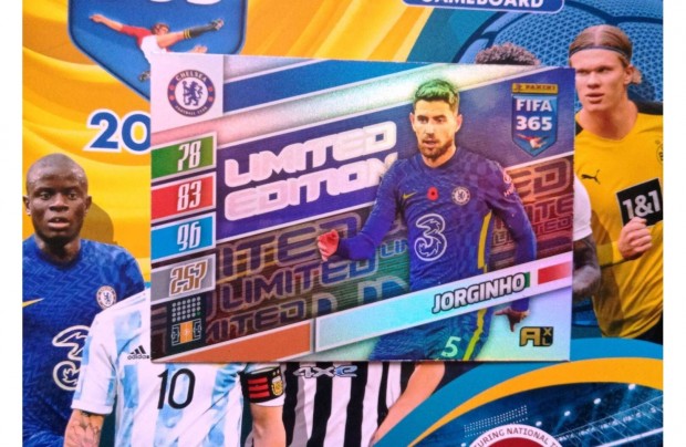 Panini Fifa 365 2022 Update Jorginho XXL Limited krtya