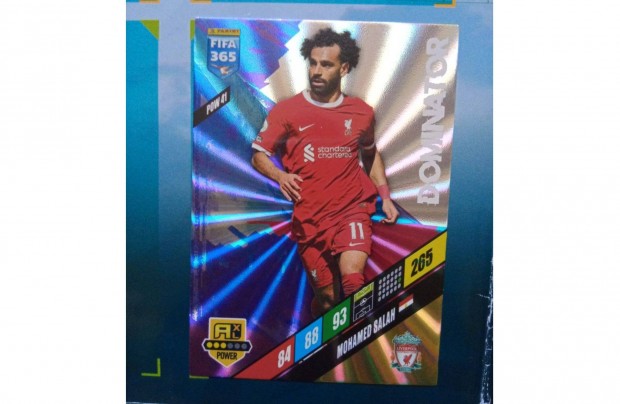 Panini Fifa 365 2024 Mohamed Salah Dominator focis krtya