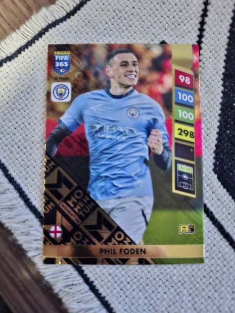 Panini Fifa 365 2025 Phil Foden momentum krtya