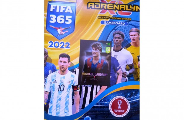 Panini Fifa 365 Adrenalyn Michael Laudrup Legend krtya