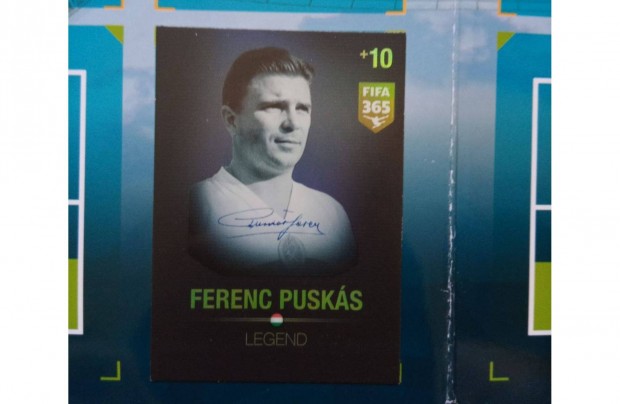 Panini Fifa 365 Adrenalyn Pusks Ferenc Legend krtya