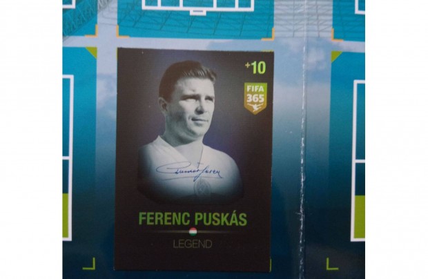 Panini Fifa 365 Pusks Ferenc Legend krtya