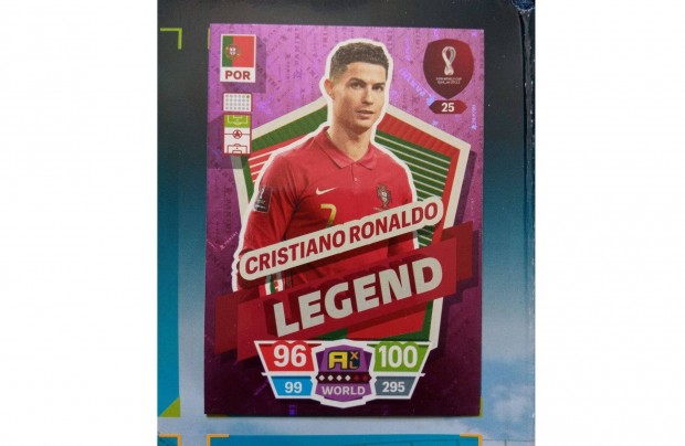 Panini Fifa World Cup Qatar 2022 Adrenalyn Legend Ronaldo krtya