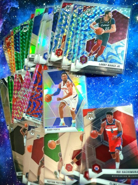Panini Mosaic Parallel - NBA kosaraskrtya pakk (50 db)