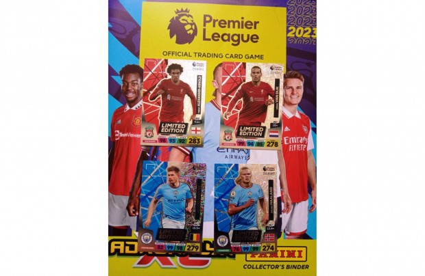 Panini Premier League 2022-2023 Adrenalyn Limited krtya