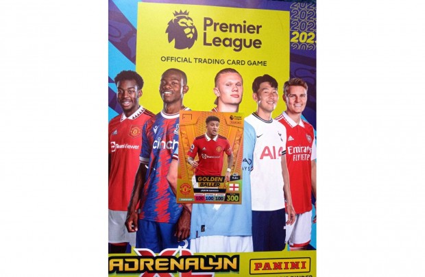 Panini Premier League 2022-2023 Jadon Sancho Golden Baller foci krtya