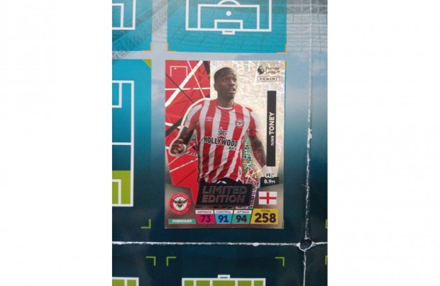 Panini Premier League 2023 Adrenalyn Ivan Toney Limited krtya