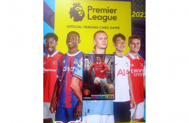 Panini Premier League 2023 Adrenalyn XL Top Finisher Ronaldo krtya