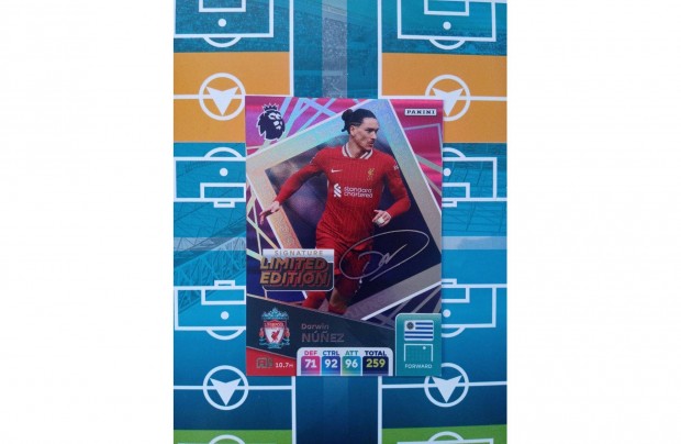 Panini Premier League 2024-2025 Adrenalyn Darwin Nnez Signature