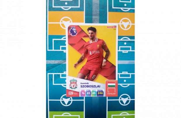 Panini Premier League 2024-2025 Adrenalyn Szoboszlai Dominik krtya