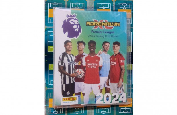 Panini Premier League 2024 focis album 340 db krtyval