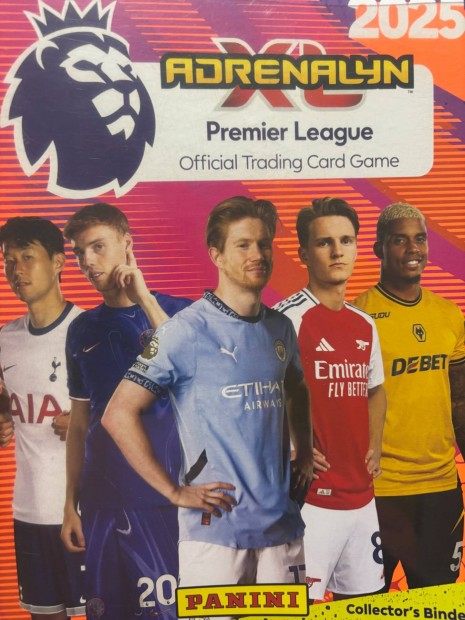 Panini Premier League 2025 Album sok focis krtya