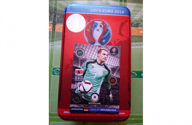 Panini Road to UEFA EURO 2016 Manuel Neuer Limited focis krtya