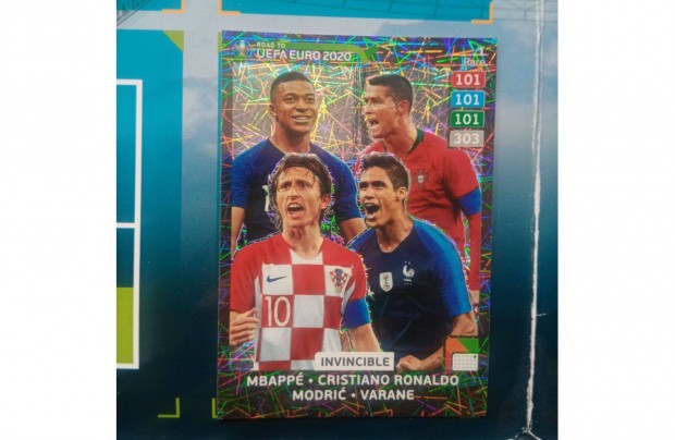 Panini Road to UEFA EURO 2020 Adrenalyn Invincible focis krtya