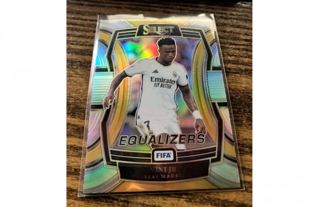 Panini Select FIFA 2023-24 - Vini Jr. - Equalizers Silver - Real Madri