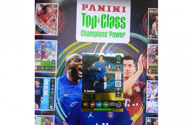 Panini Top Class 2021-2022 Adrenalyn Zola Legend focis krtya