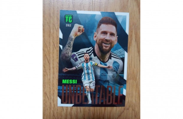 Panini Top Class 2023 Unbeatable Lionel Messi krtya