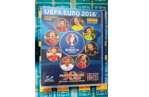 Panini UEFA EURO 2016 Adrenalyn kártyagyűjtő album Magyarország sorral