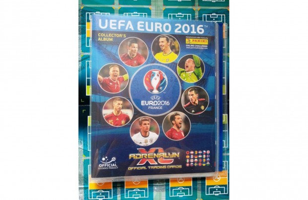 Panini UEFA EURO 2016 Adrenalyn krtyagyjt album Magyarorszg sorral