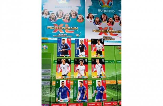 Panini UEFA Euro 2020 Preview Adrenalyn focis krtya