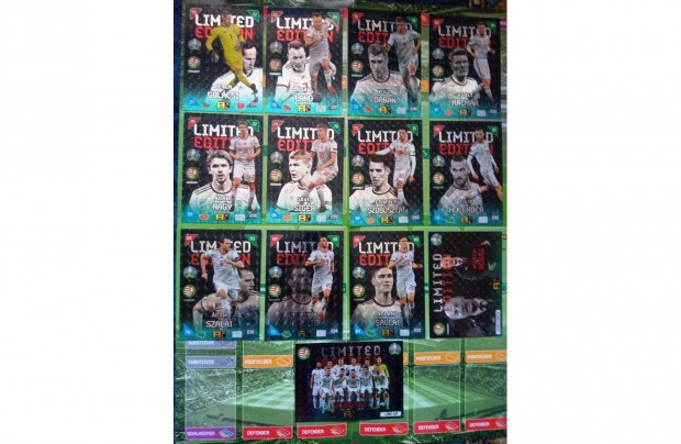 Panini UEFA Euro 2020 kick off Magyar Sor XXL Limited krtya