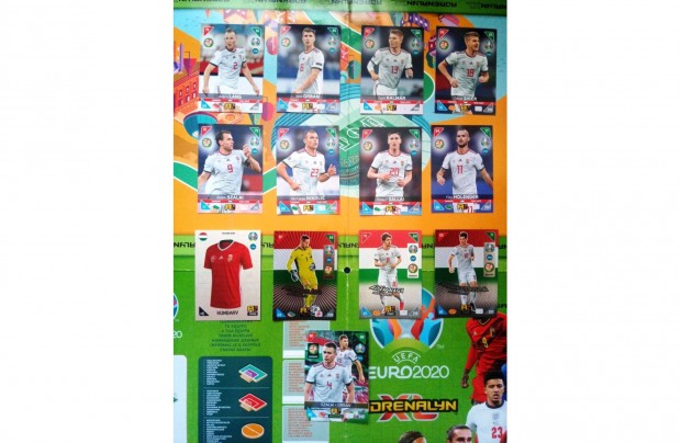 Panini UEFA Euro Kick Off 2021 Magyar sor