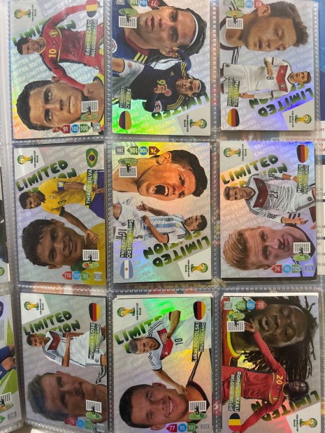 Panini World Cup 2014 Limited focis krtyk