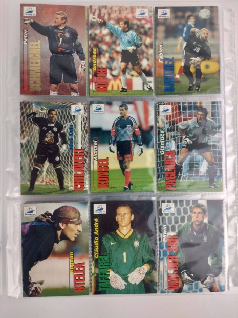 Panini World Cup France 1998 hinytalan album 1-100 krtya