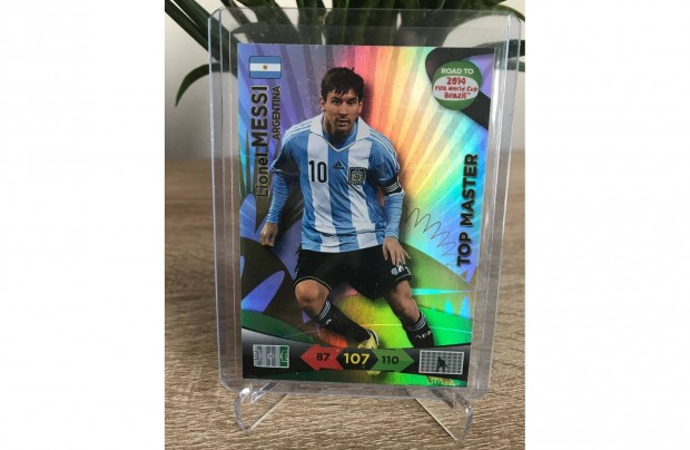 Panini road to World Cup 2014 Messi top master