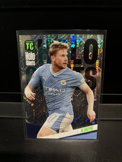 Panini top class holo giants De Bruyne krtya