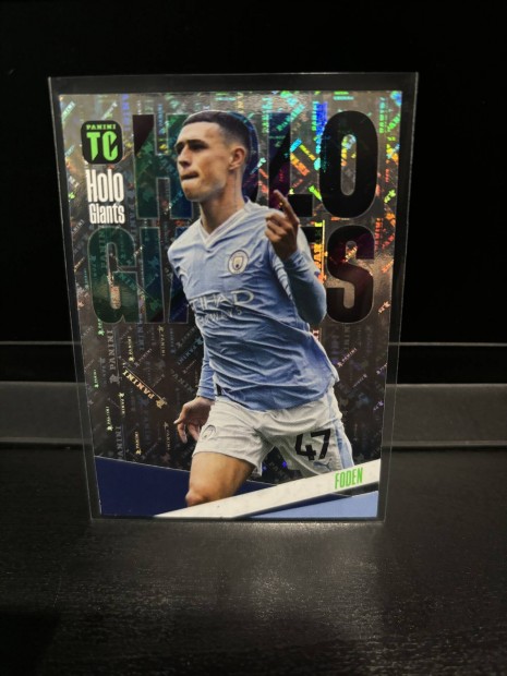 Panini top class holo giants Phil Foden krtya