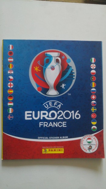 Panini uefa Euro 2016 France - magyar vlogatott poszterrel
