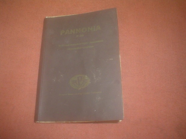 Pannonia P 20 kezelsi knyv